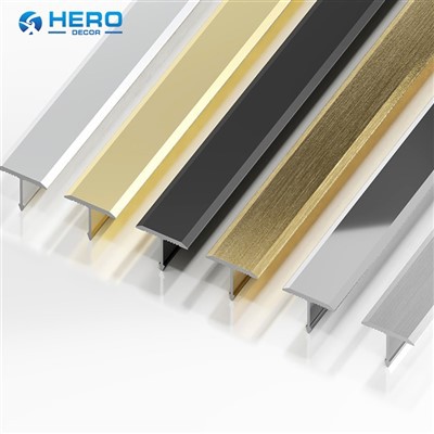 T hliníkový profil přechodné pás podlahy