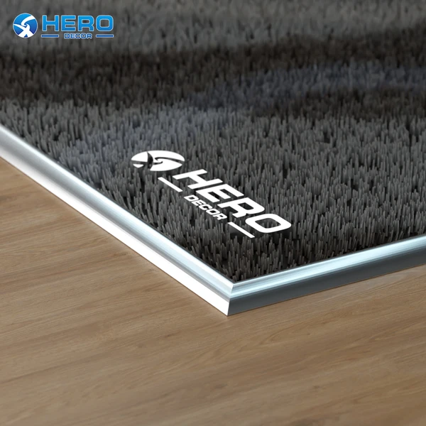 HERO-HM-F-034 Aluminum Carpet Edging Trim HERO-HM-F-034 Aluminum Carpet Edging Trim